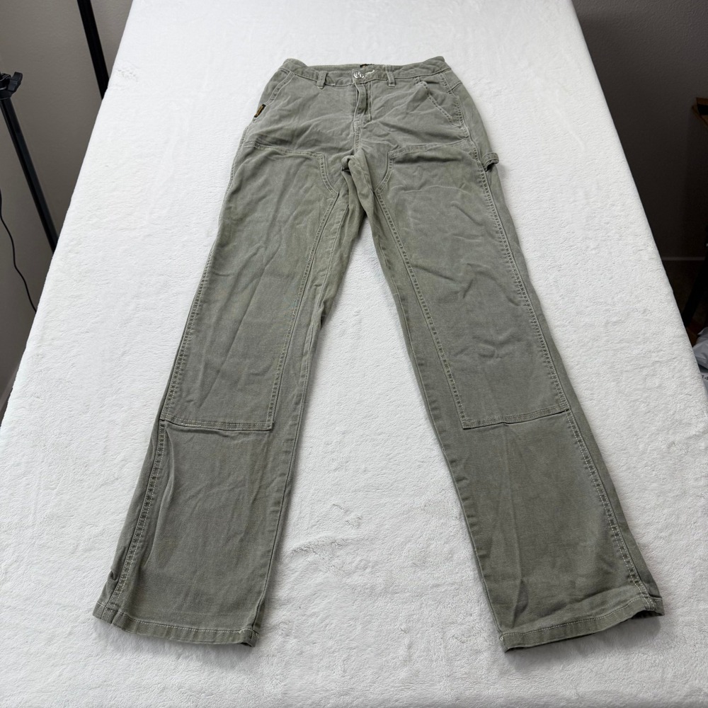 Five Star General Carpenter Pants‎ Womens 0/24 Olive Green Good JP2836AD Utility